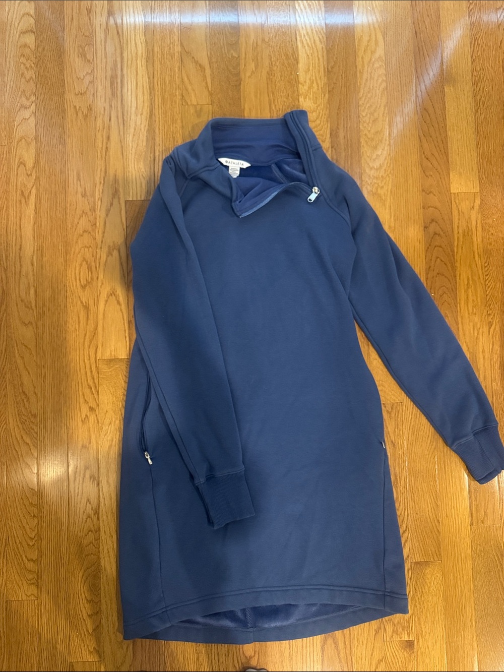 Athleta Navy Blue Pullover Dress